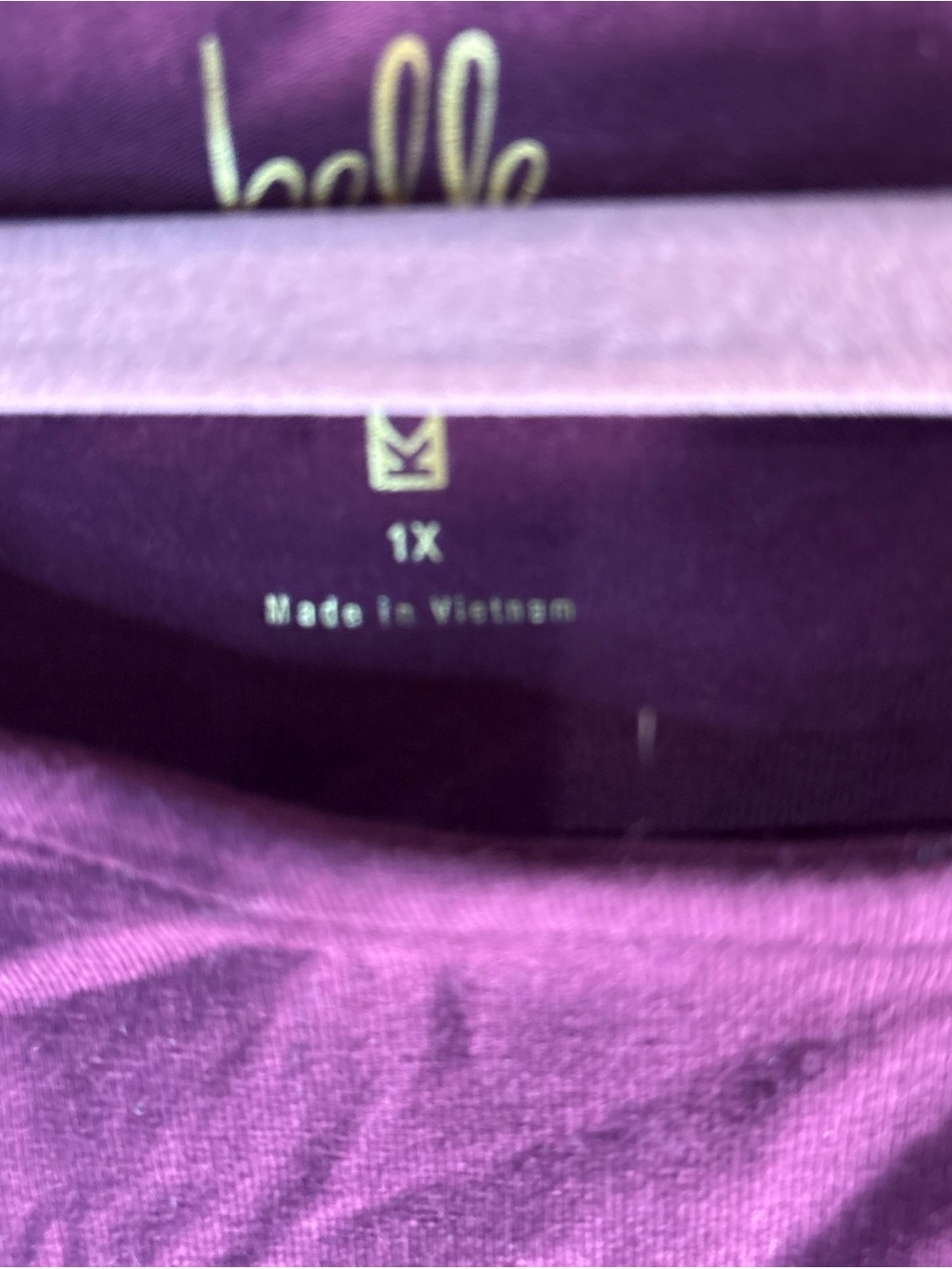 741. Belle by Kim Gravel TripleLuxe Knit Grommet Side Tie Top Burgundy 1X - Picture 4 of 7